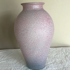 VTG Glass Vase Made in Spain